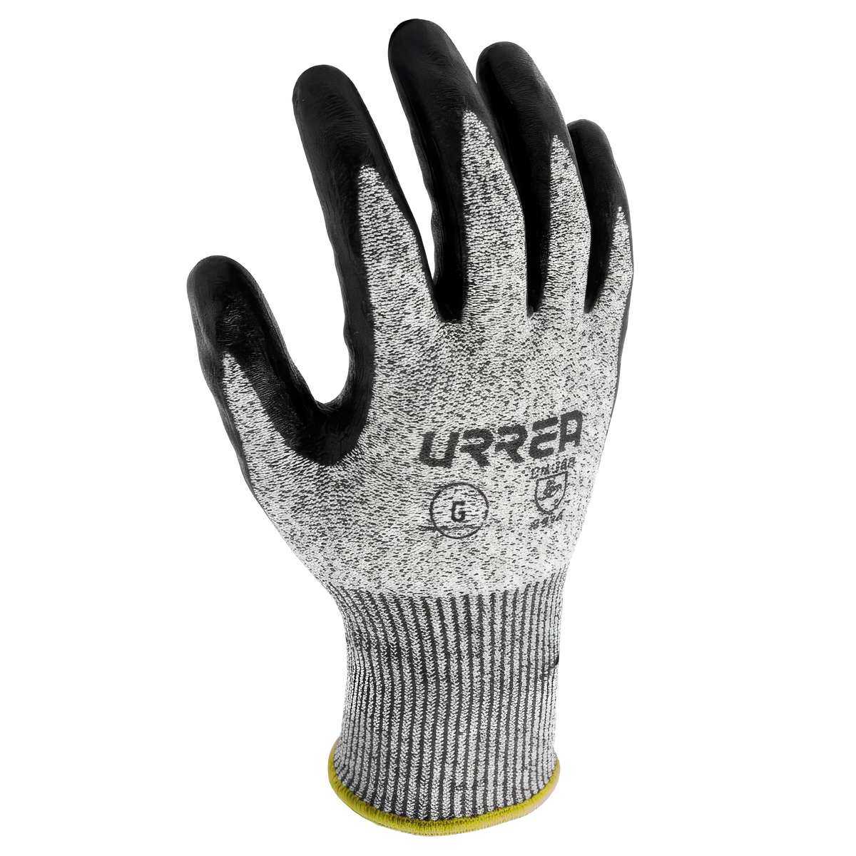 Guantes de fibra tipo Supraneema anti-corte con recubrimiento de nitrilo espumoso G Urrea