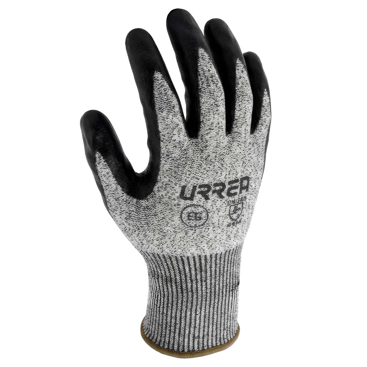Guantes de fibra tipo Supraneema anti-corte con recubrimiento de nitrilo espumoso EG Urrea