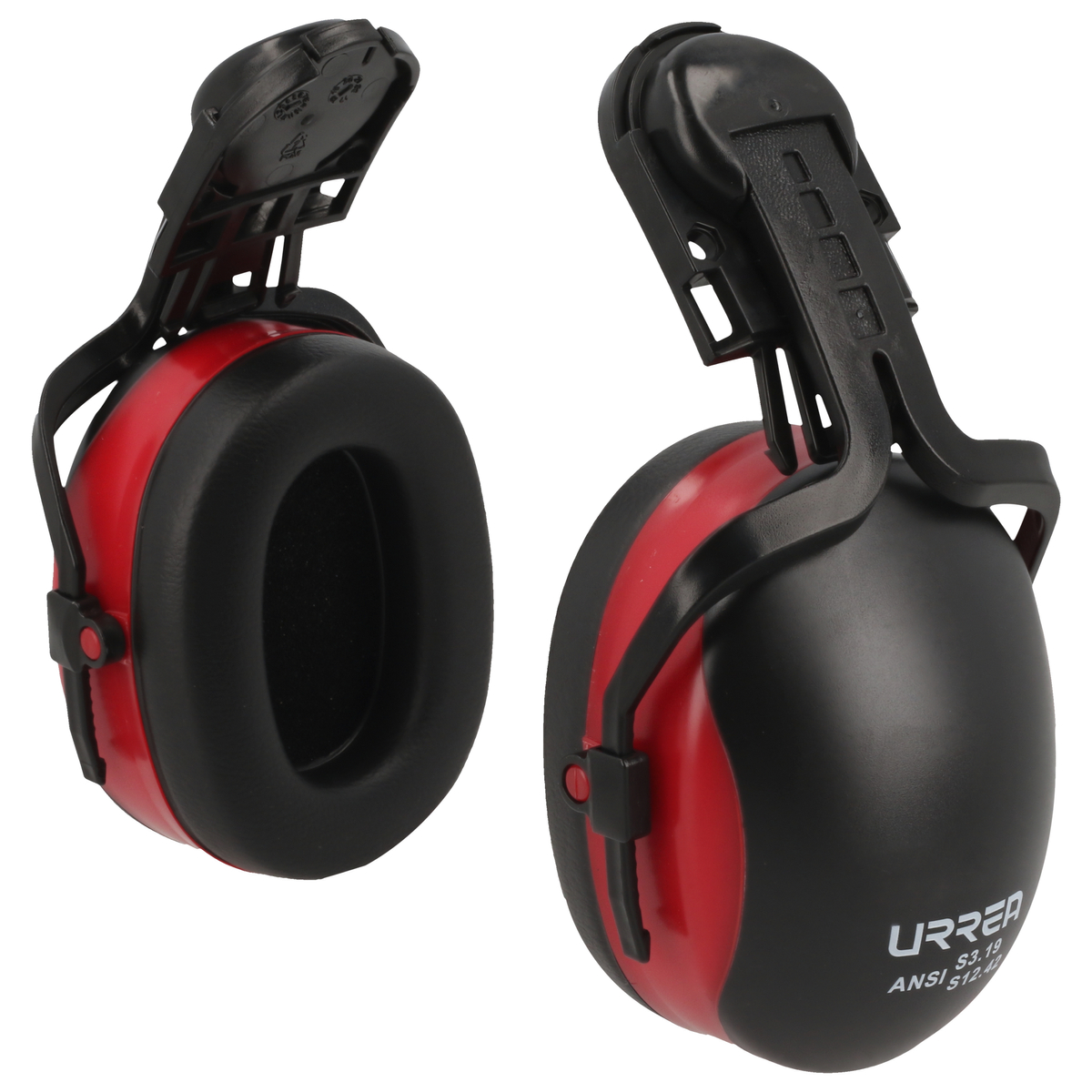 Orejera  ajustable de protección auditiva NRR 30 dB montable para casco Urrea
