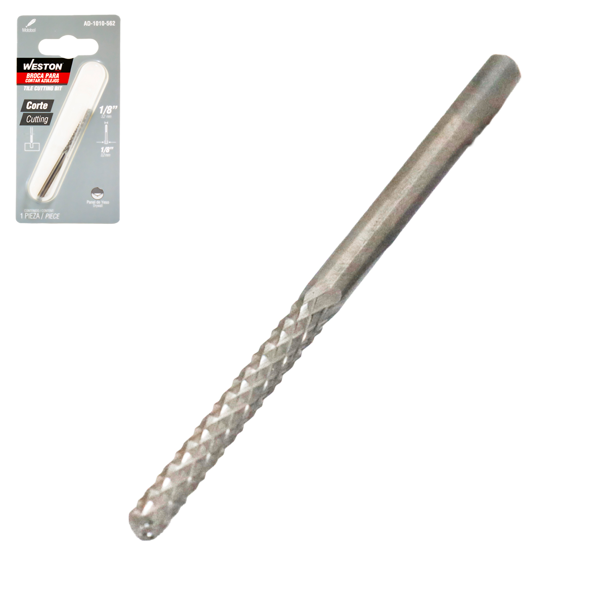 BROCA PARA CORTAR AZULEJOS 1/8"