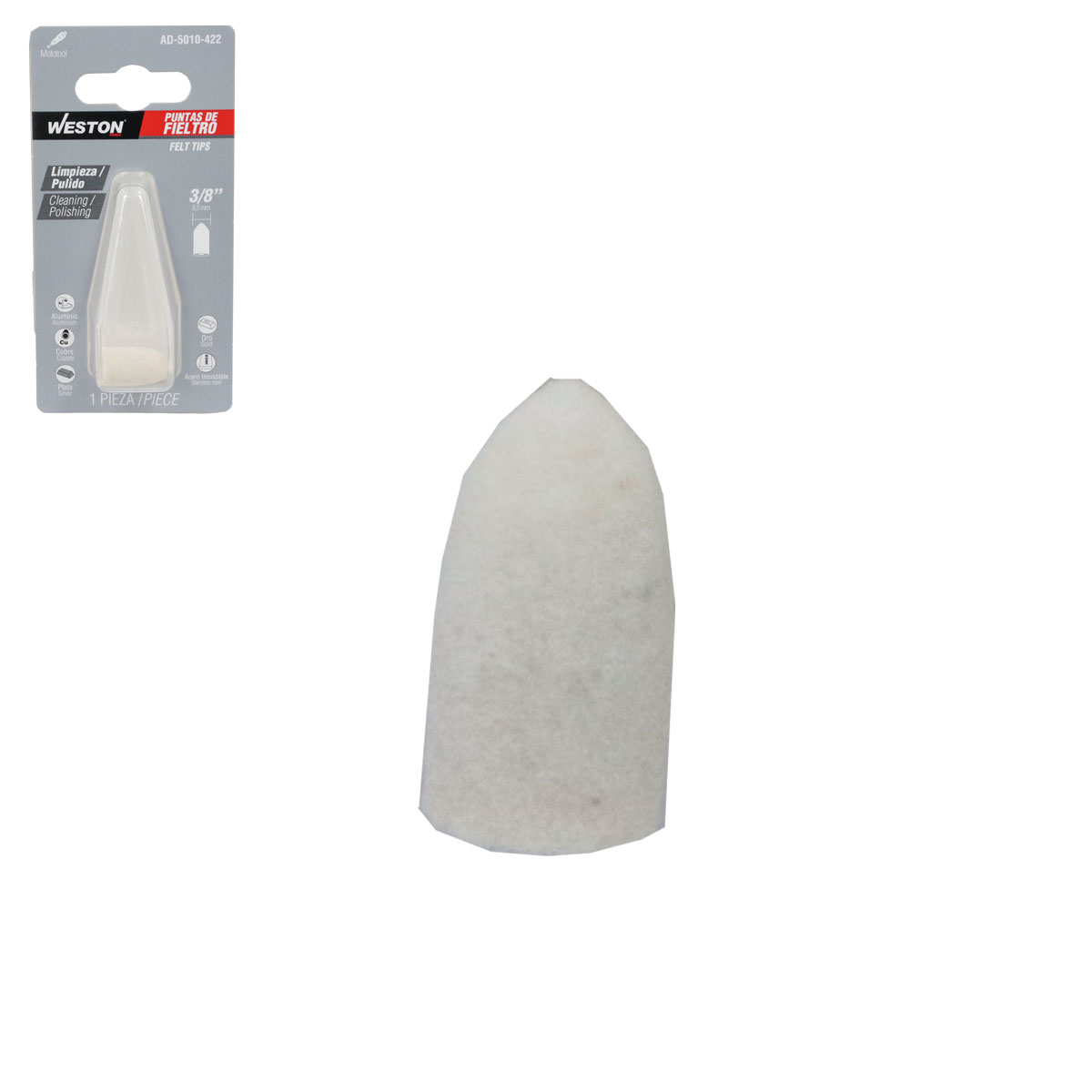 PUNTA DE PULIDO 3/8"