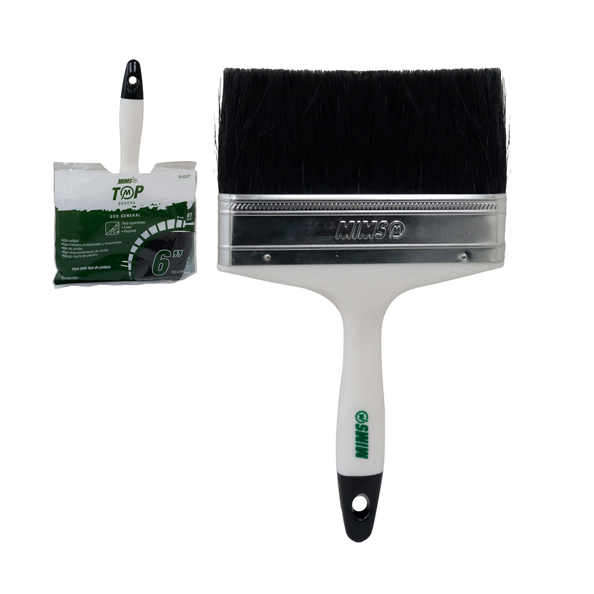 BROCHA TOP USO GENERAL 6" X 67 MM (Precio x Pieza - Emp. c/6 piezas)