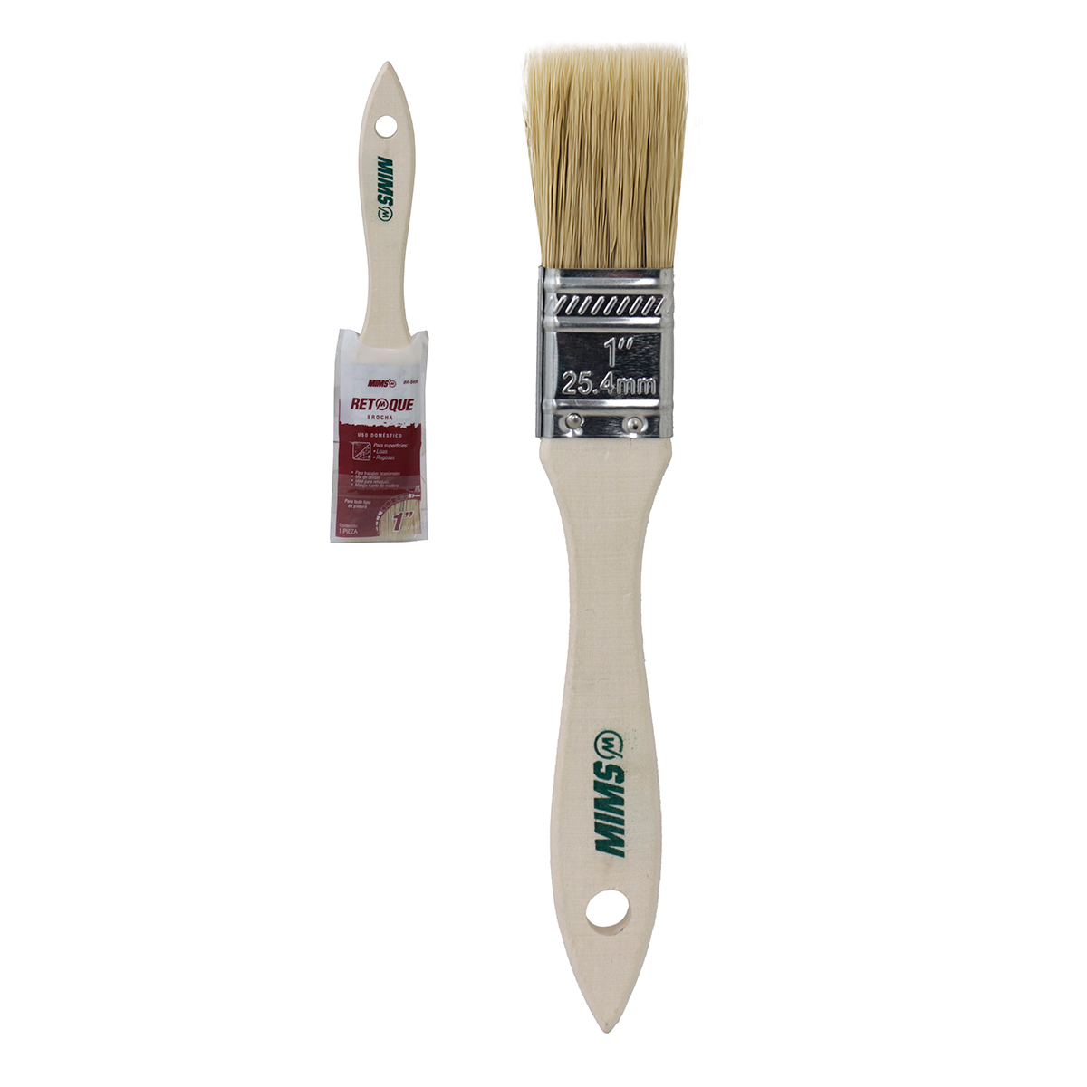 BROCHA RETOQUE USO DOMESTICO 1" X 38 MM (Precio x Pieza - Emp. c/24 piezas)