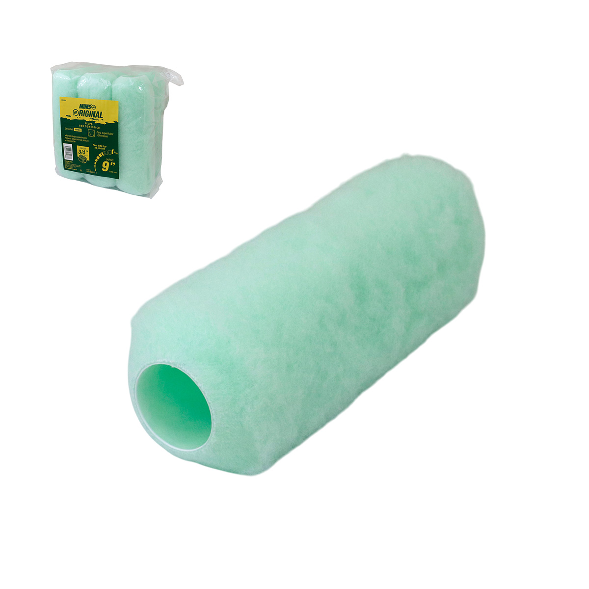 FELPA ORIGINAL USO DOMESTICO 9" X 3/4" (Precio x Bolsa C/6Pzas)