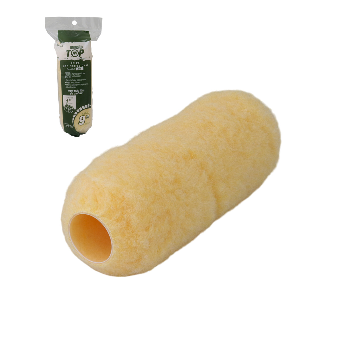 FELPA TOP USO PROFESIONAL 9" X 1" (Precio x Pza)