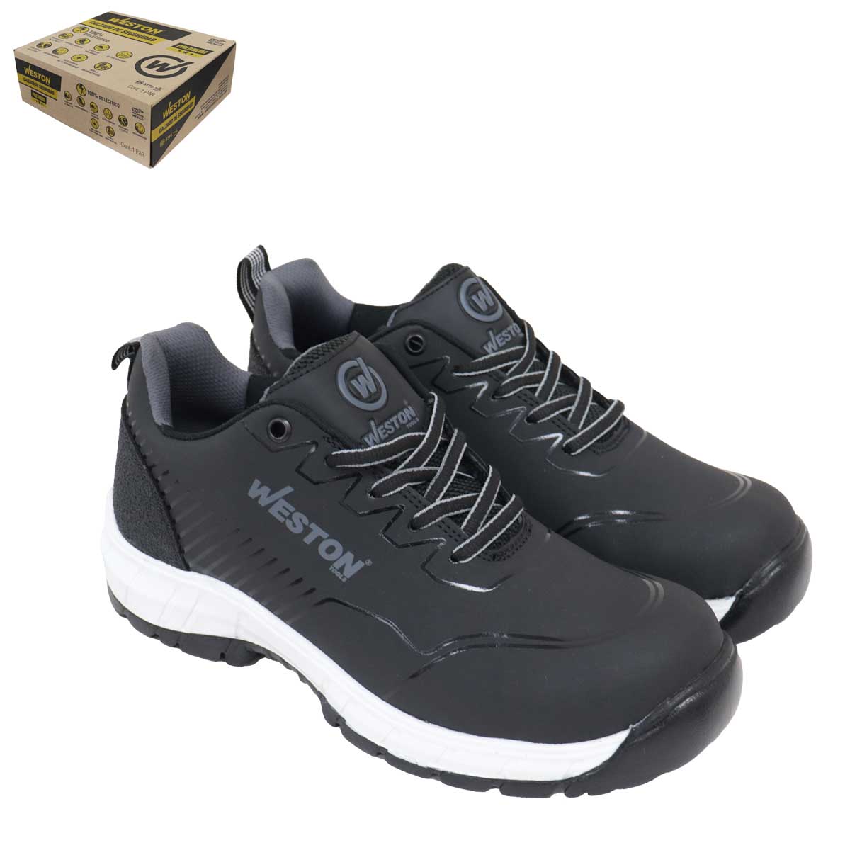 TENIS DE SEGURIDAD INDUSTRIAL DIELECTRICO WESTON #24