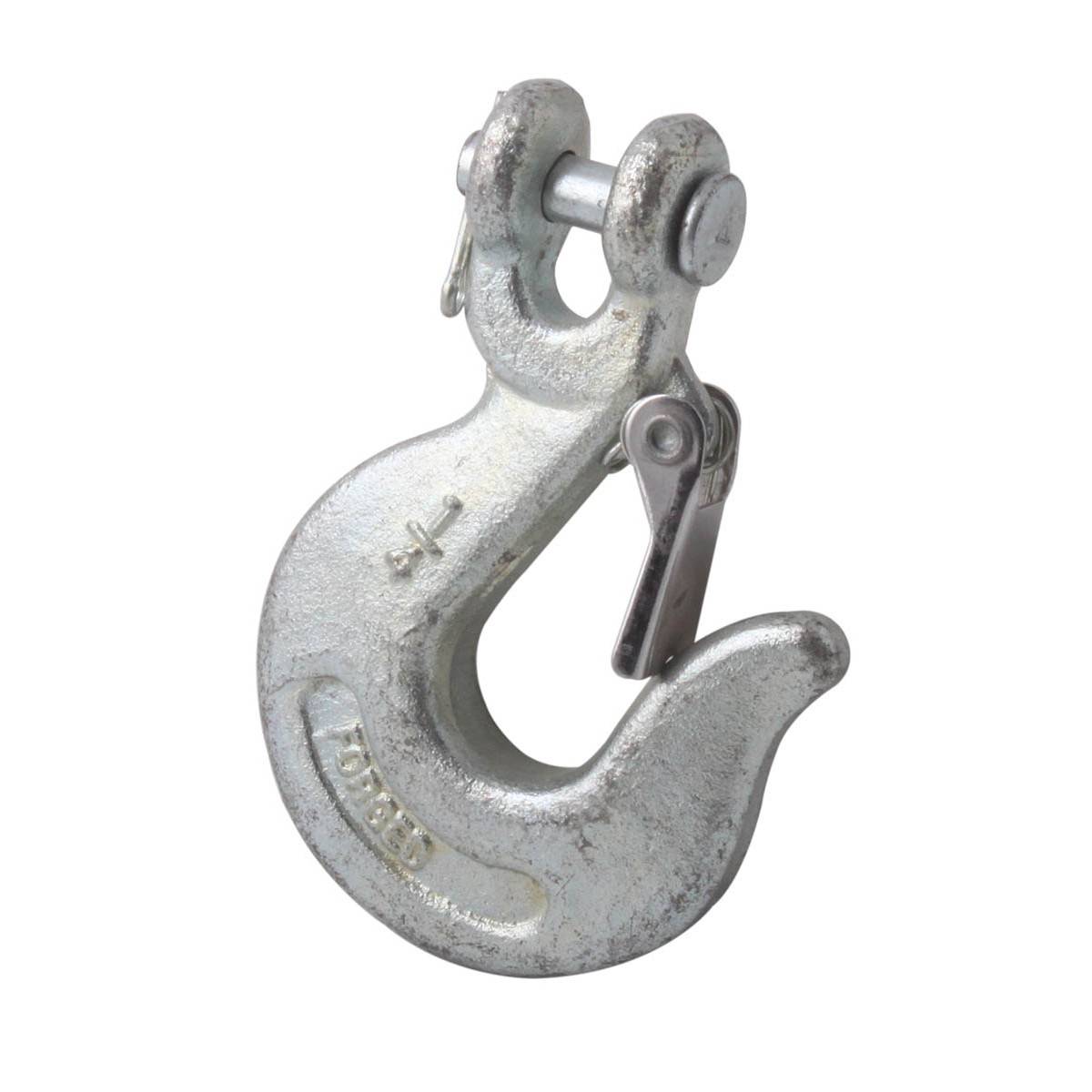 GANCHO FORJADO C/PERNO Y SEGURO 1/4"