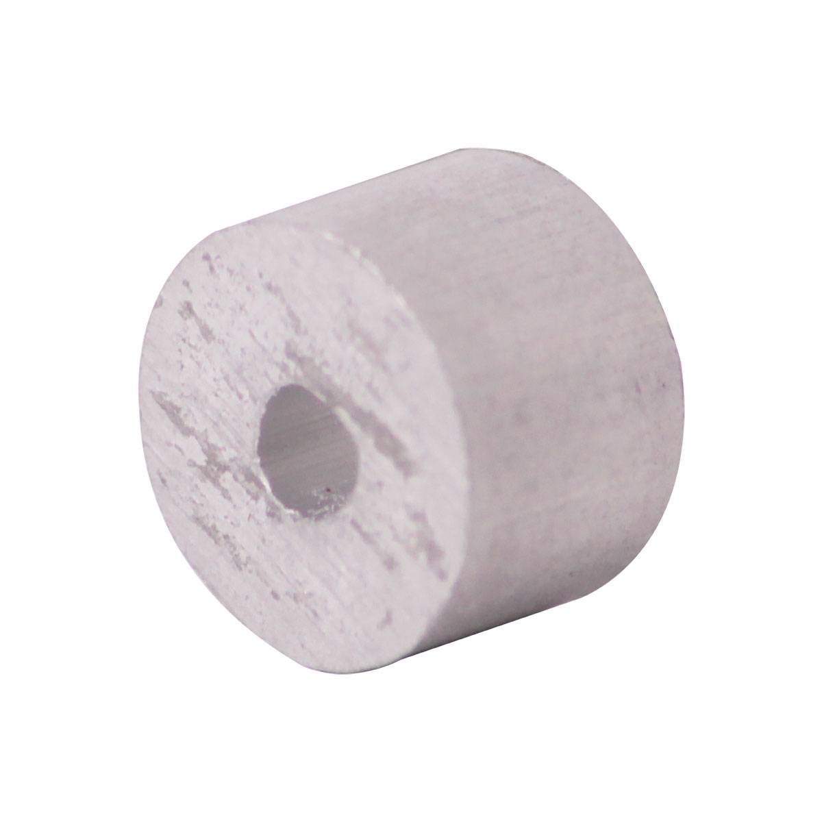 CASQUILLO TOPE DE ALUMINIO 3/16" (Precio X Pieza - Empaque C/50 pzs)