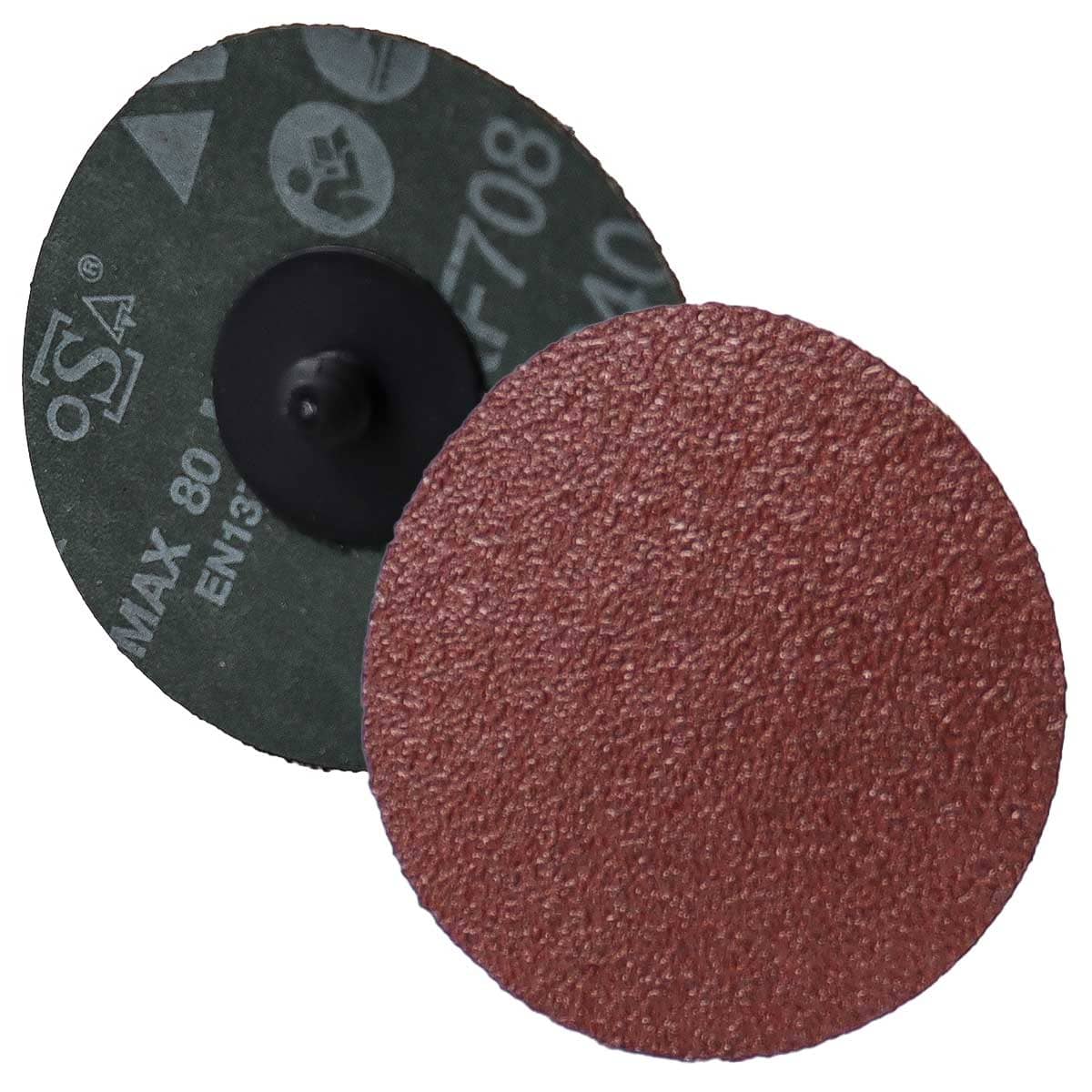 DISCO 3'' CAMBIO RAP. AO  G40 TIPO R TELA DE FIBRA (Precio x pieza - Empaque c/25 pzas)