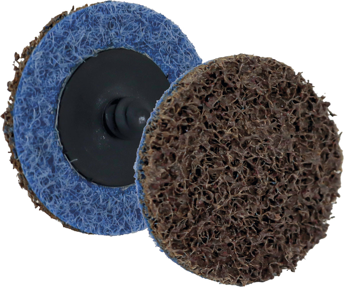 DISCO 3" CAMBIO RAP. FIBRA HD MARRON (COARSE) TIPO R (Precio x pieza - Empaque c/25 pzas)