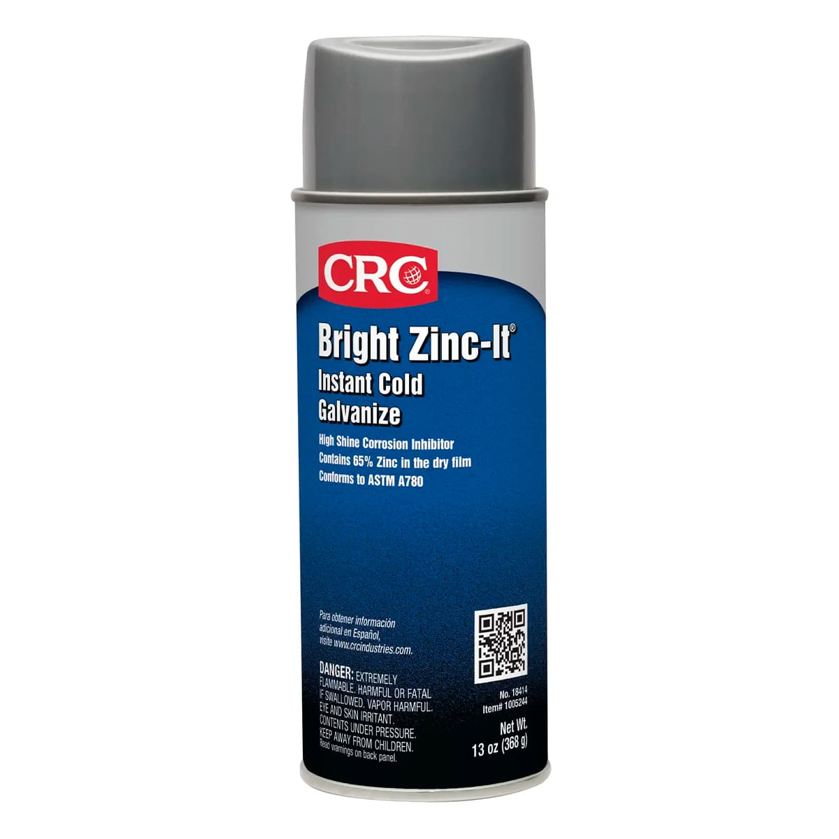 ZINC GALVANIZADO BRILLANTE EN AEROSOL BRIGHT ZINC-IT (368g)
