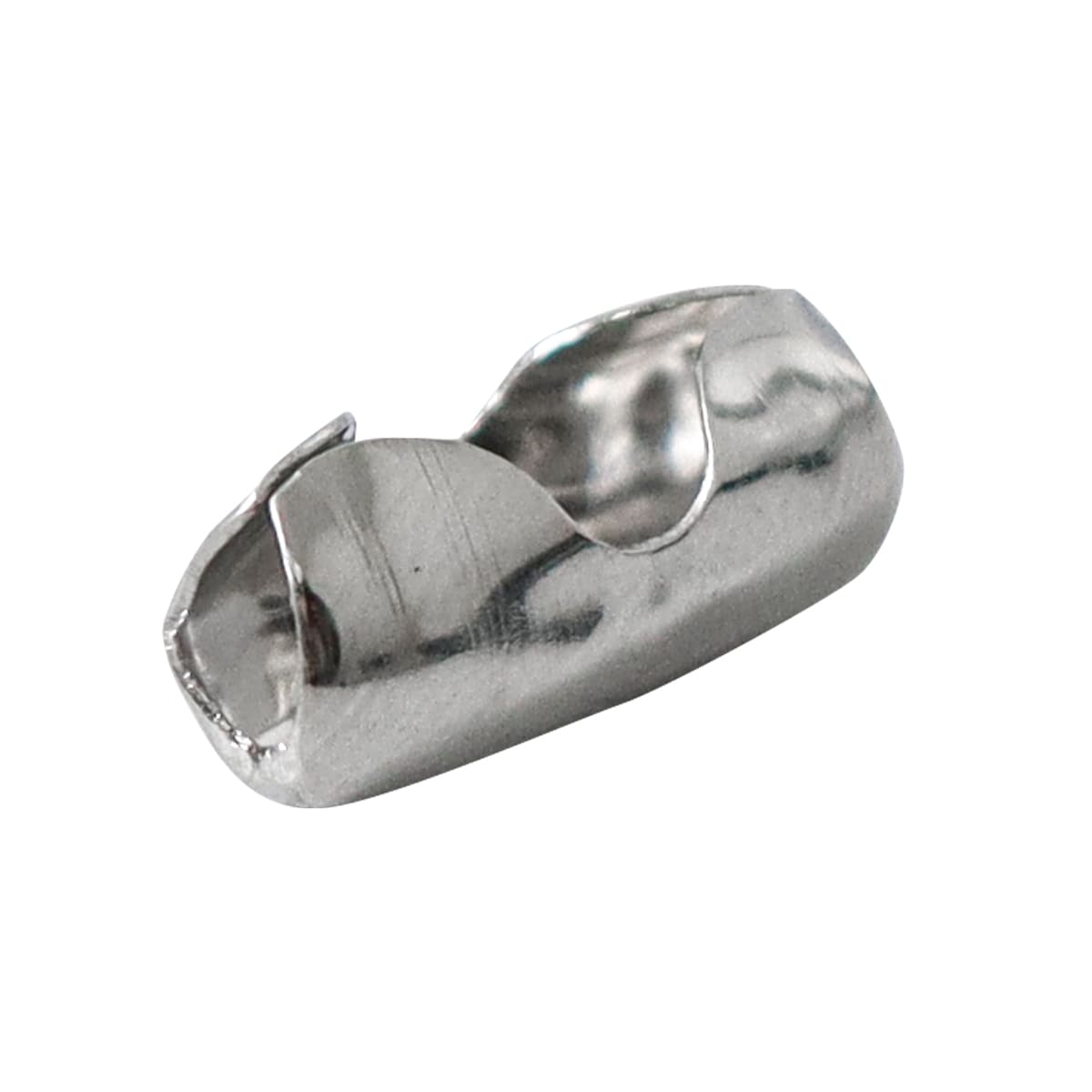 CONECTOR D/CADENA BOLA ACERO NIQU. #10 4.5MM (PRECIO X PZA - BOLSA C/100PZAS)