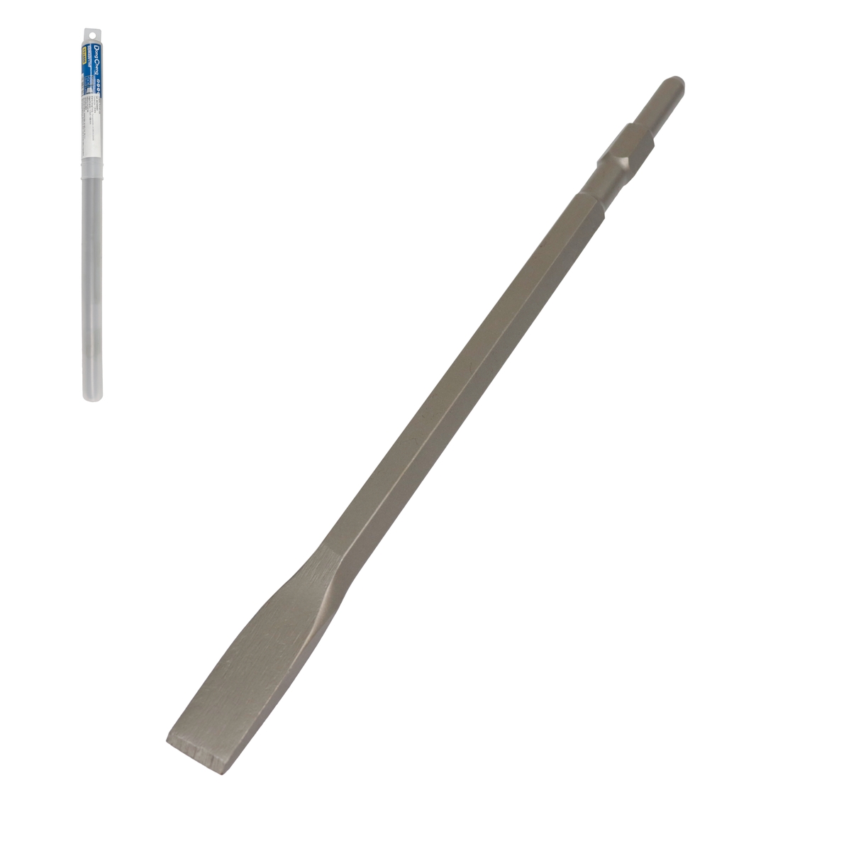 CINCEL PLANO HEXAGONAL 17×400 MM PARA ROTOMARTILLO