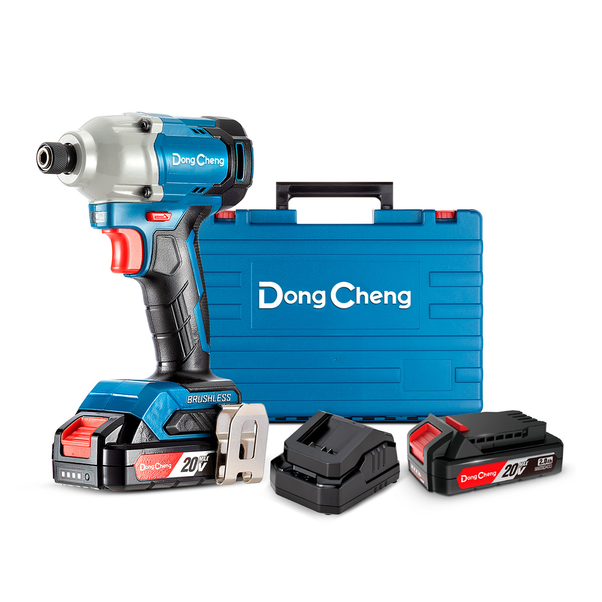 ATORNILLADOR D/IMPACTO SIN CARBONES 20V MAX/2.0 Ahx1 1/4" HEX 2000 RPM 3000 IPM