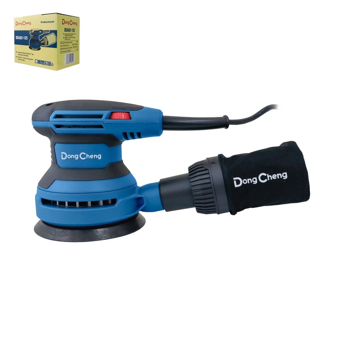 LIJADORA ROTO-ORBITAL VELOCIDAD VARIABLE 380 W 14000 OPM 5"