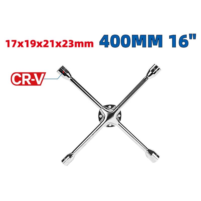 LLAVE DE CRUZ PARA NEUMATICOS 16"
