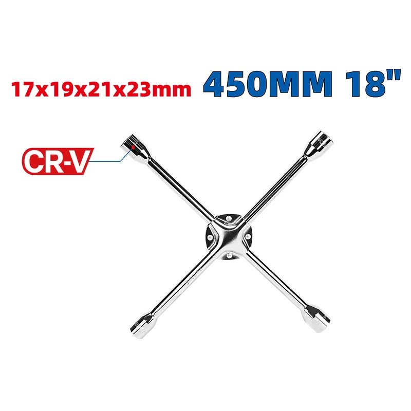 LLAVE DE CRUZ PARA NEUMATICOS 18"