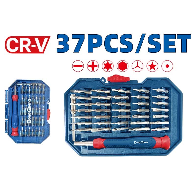 JUEGO DE DESTORNILLADOR DE PRECISION 37 PIEZAS