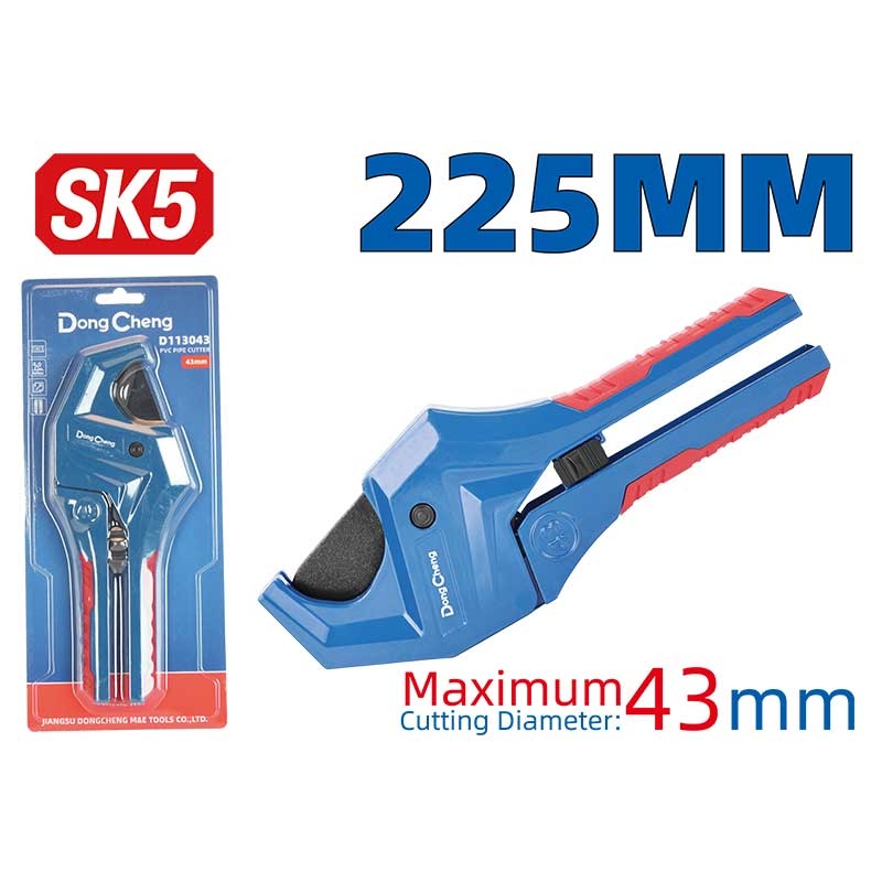 CORTADOR DE TUBERIA PVC 43 MM