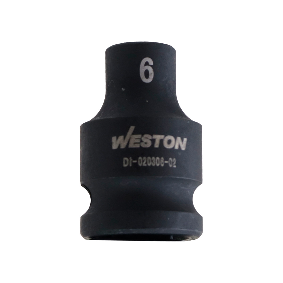 DADO DE IMPACTO CORTO CUADRO 3/8" 6 PUNTAS 6MM