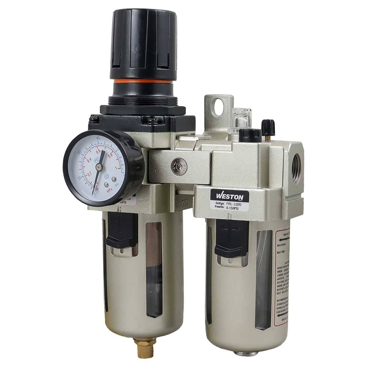 FRL TIPO SMC (2 UNIDADES) 1/2" NPT
