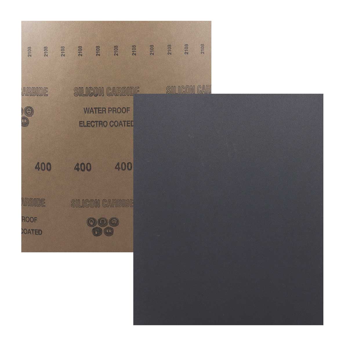 HOJA DE LIJA DE AGUA CARBURO SILICIO 9" x 11" G500 (Precio x pieza - Empaque c/100 pzas)
