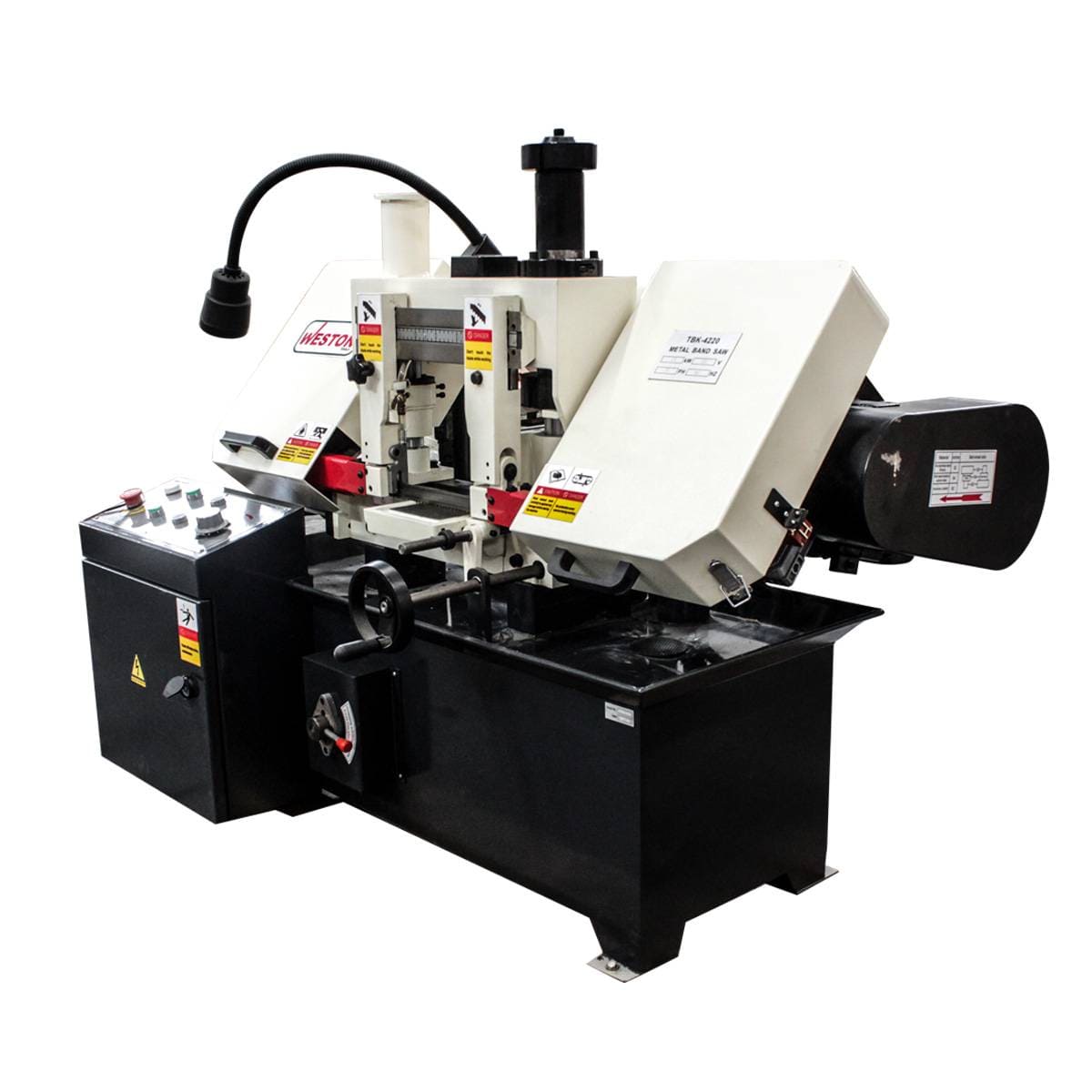 SIERRA DE BANDA 8" DOBLE COLUMNA 220V (3PH)
