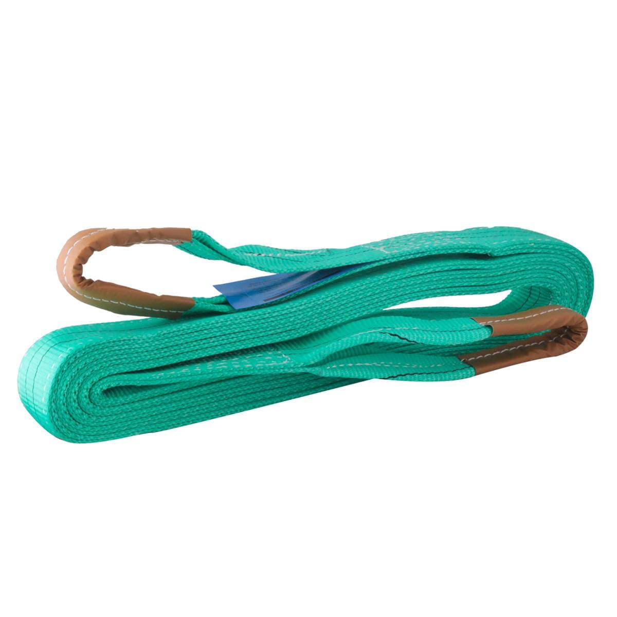 ESLINGA OJO A OJO POLIESTER VERDE 2T 6M FS 7:1