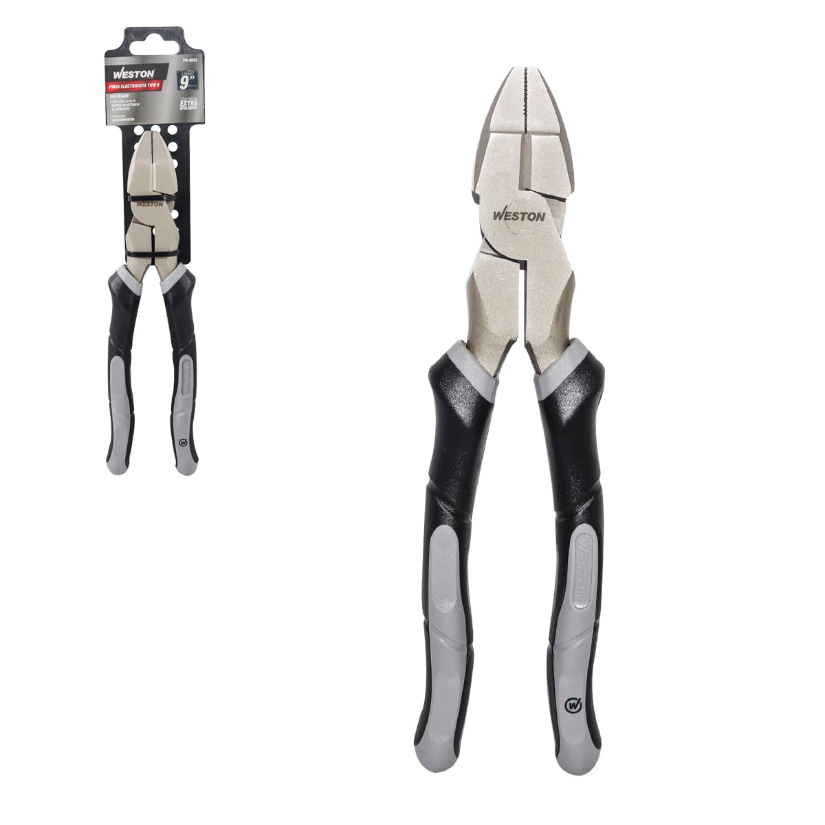 PINZA ELECTRICISTA TIPO K 9"