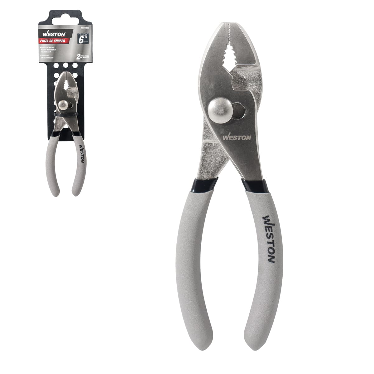 PINZAS DE CHOFER 6"