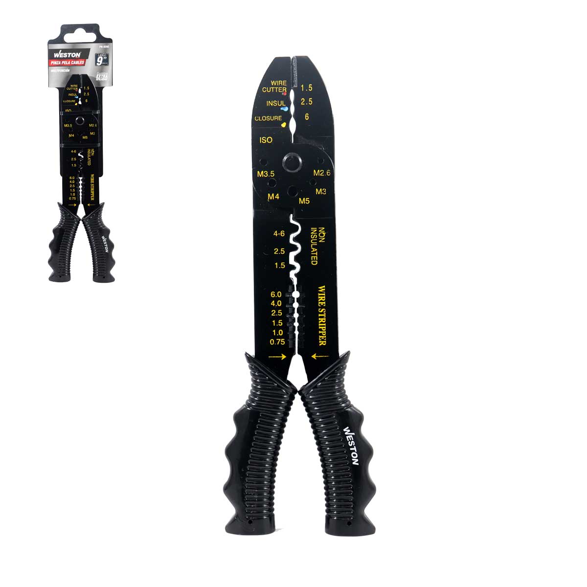 PINZA PELACABLES 9"