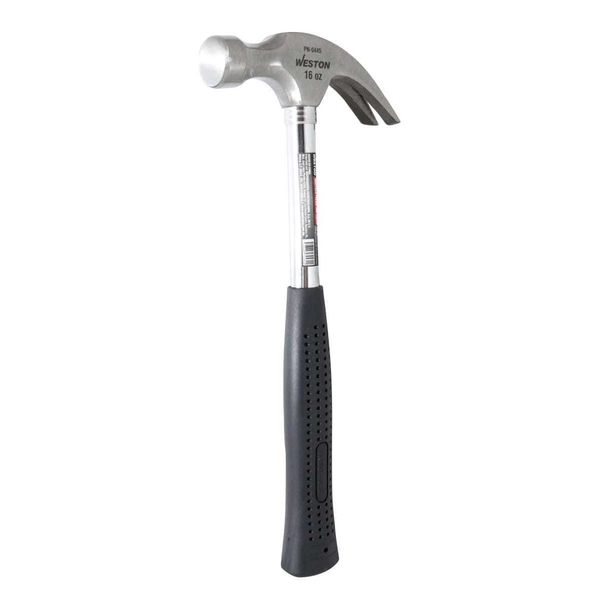 MARTILLO PULIDO UÑA CURVA 16 OZ MANGO 13" TUBULAR CON FORRO PVC
