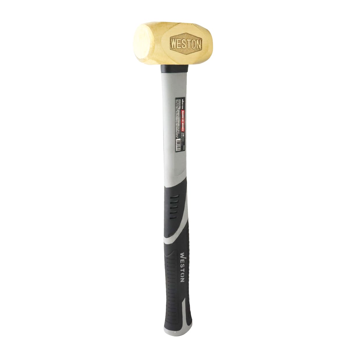 MARRO SEMIPULIDO DE BRONCE 3 LB MANGO 15" DE FIBRA DE VIDRIO