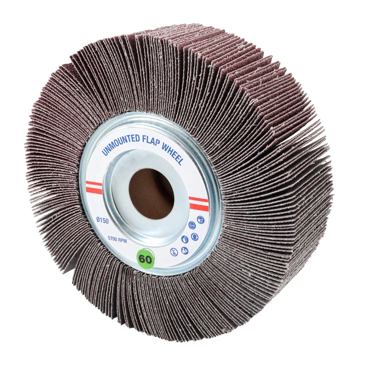 RUEDA FLAP AO 6" x 2" x 1" G60