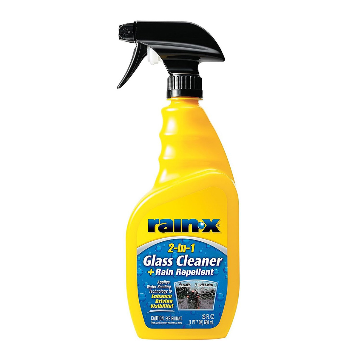 LIMPIADOR DE VIDRIOS 23 OZ CON TRATAMIENTO ANTILLUVIA RAINX