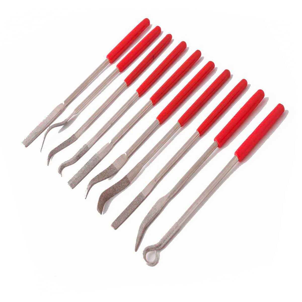 LIMAS DIAMANTADAS CURVAS 5-1/2" JGO.10PZ