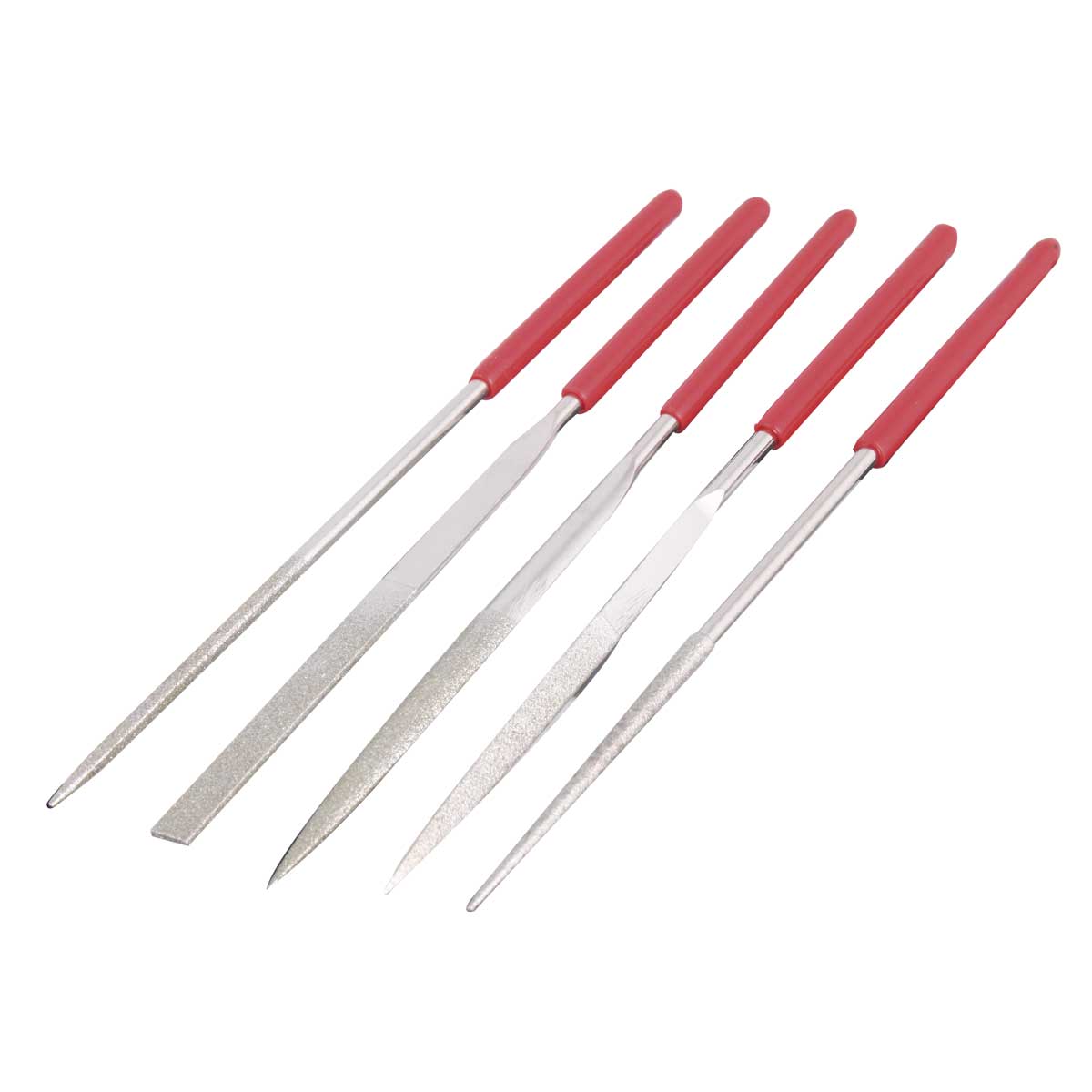 LIMAS DIAMANTADAS RECTAS 7" JGO. 5 PZS