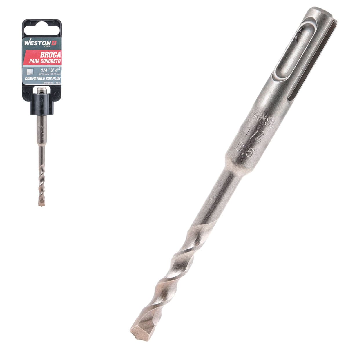BROCA WP ZANCO SDS PLUS 1/4" X 4"