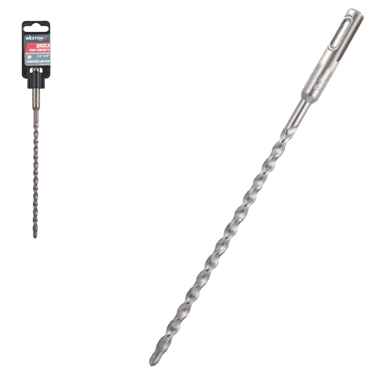 BROCA WP ZANCO SDS PLUS 1/4" X 8"