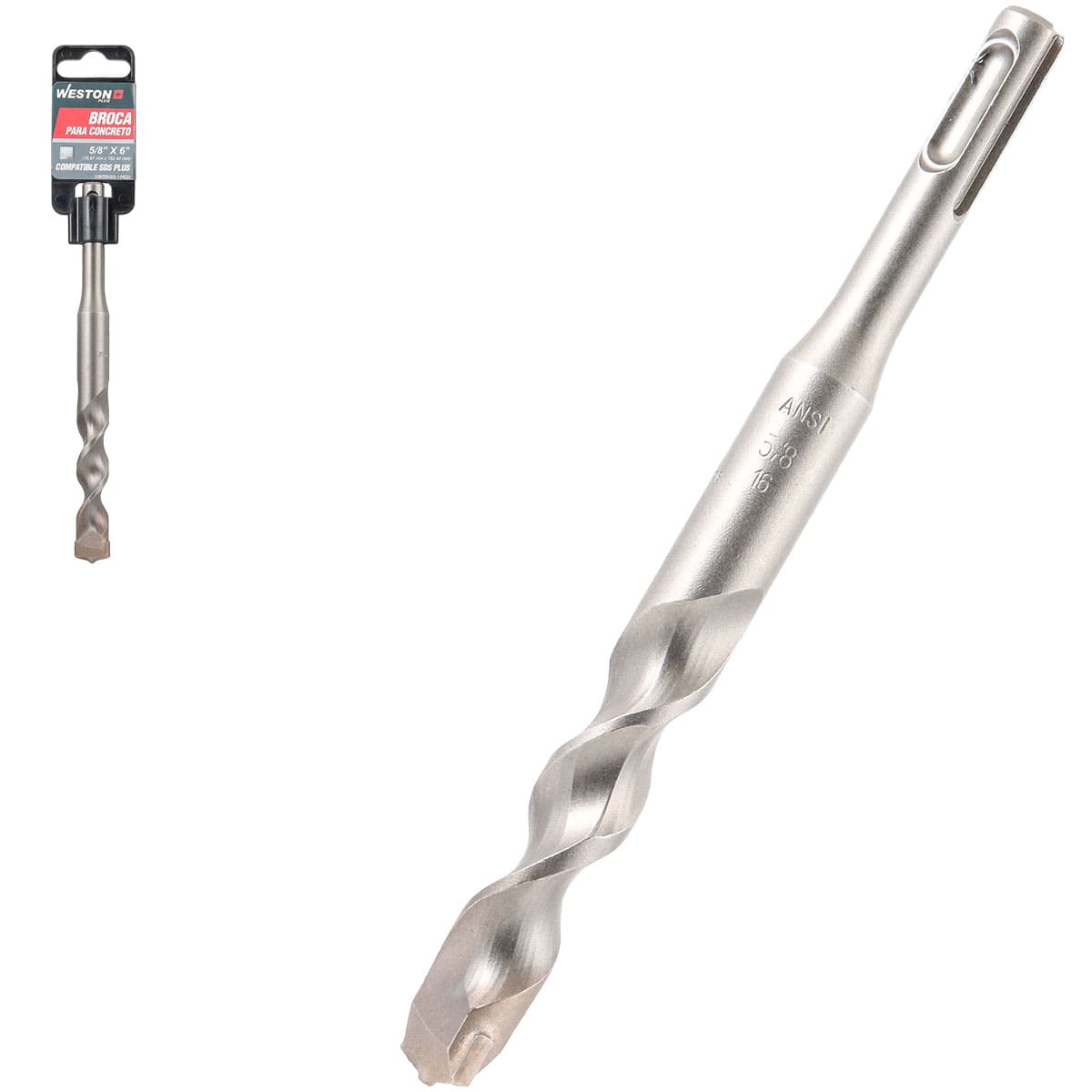 BROCA WP ZANCO SDS PLUS 5/8" X 6"