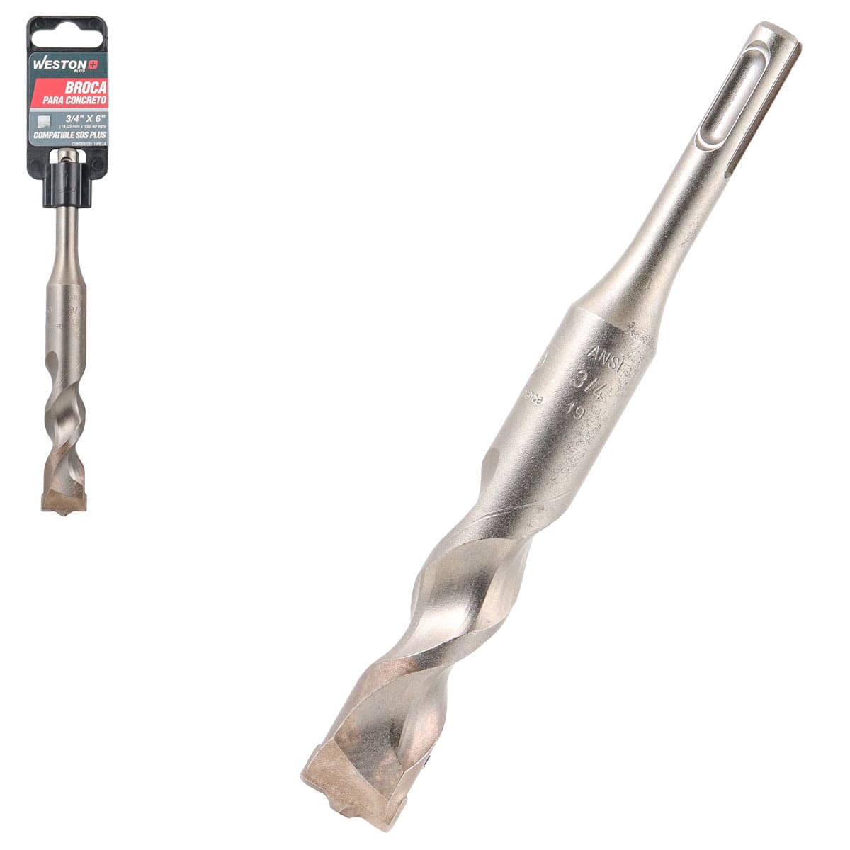 BROCA WP ZANCO SDS PLUS 3/4" X 6"