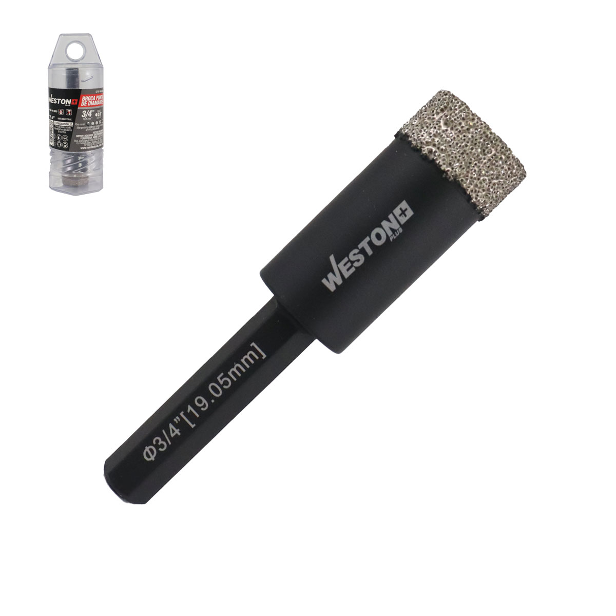 BROCA WP DIAMANTE 3/4"