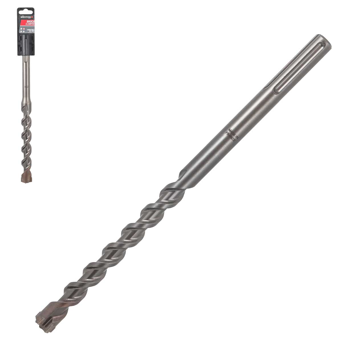 BROCA WP ZANCO SDS MAX 6 CORTES 3/4" X 13"