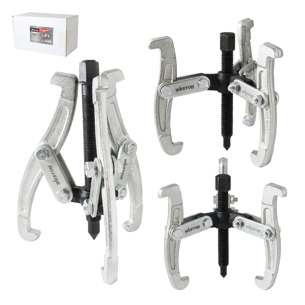 JGO EXTRACTOR D/POLEAS 3 QUIJADAS 3", 4" Y 6"