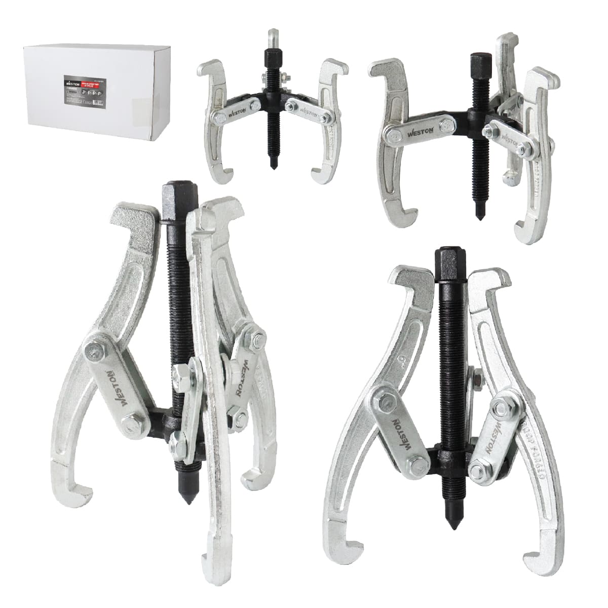 JGO EXTRACTOR D/POLEAS 3 QUIJADAS 3", 4", 6" Y 8"