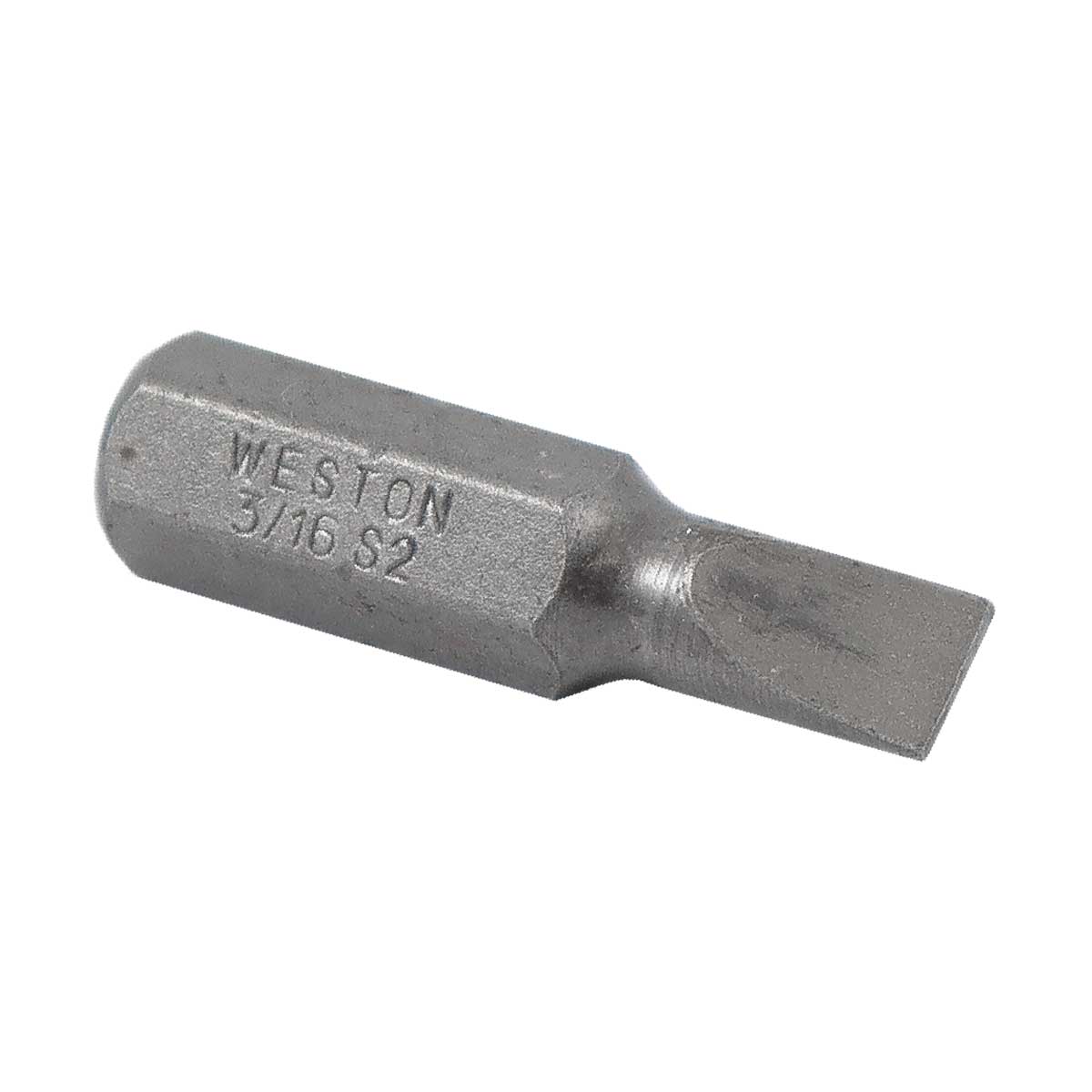 PUNTA PLANA P/DES.3/16 X 2" (PRECIO POR PIEZA, EMPAQUE CJA C/30 PZS)