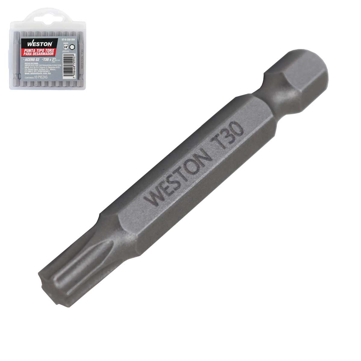 PUNTA TORX T30 X 2"