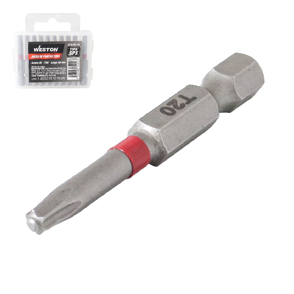 JGO. DE PUNTAS TORX T20-50MM