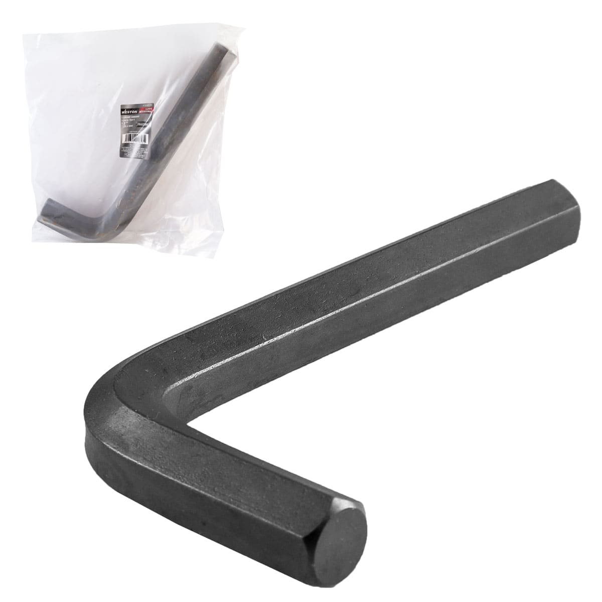 LLAVE HEXAGONAL L CORTA CrV  1"  (PRECIO X PZA - EMPAQUE C/1 PZA)