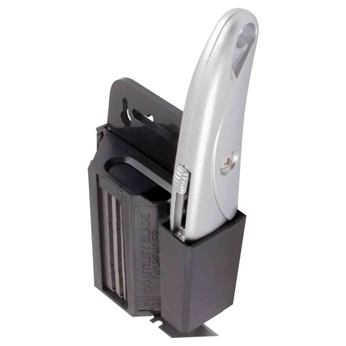 CUCHILLAS DE REPUESTO 19MM C/DISPENSADOR  (PRECIO POR CAJA C/100PZAS)
